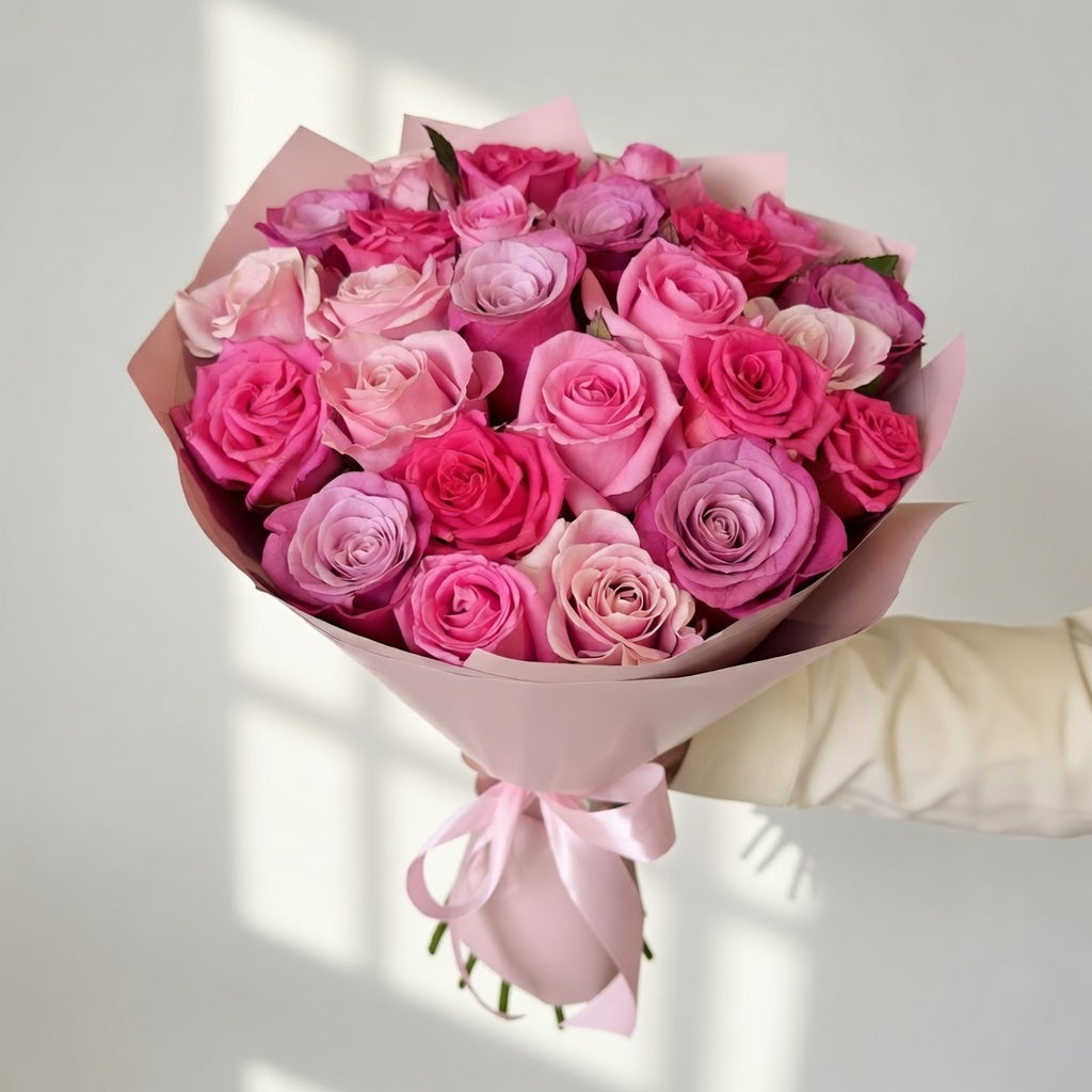 25 Classic Roses Bouquet - TAVÉINE AE